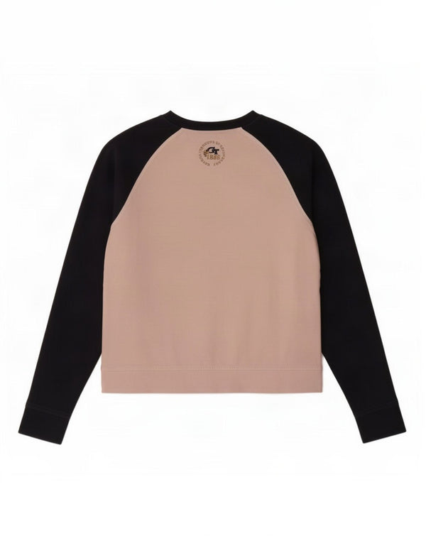 Champion Sweatshirt-Pullover mit Grafik für Mädchen, 13–14 Jahre, XL, Rosa, Farbblock