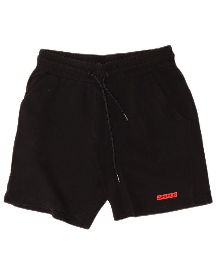 Calvin Klein Herren Badeshorts Mittelschwarze Baumwolle