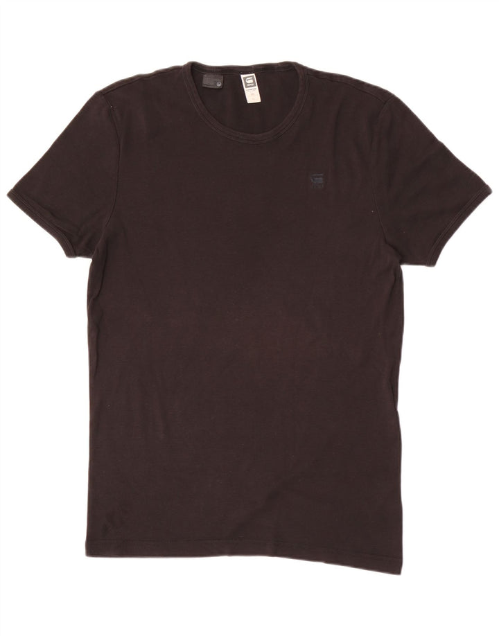 G-Star Herren T-Shirt Top XL Schwarz Baumwolle