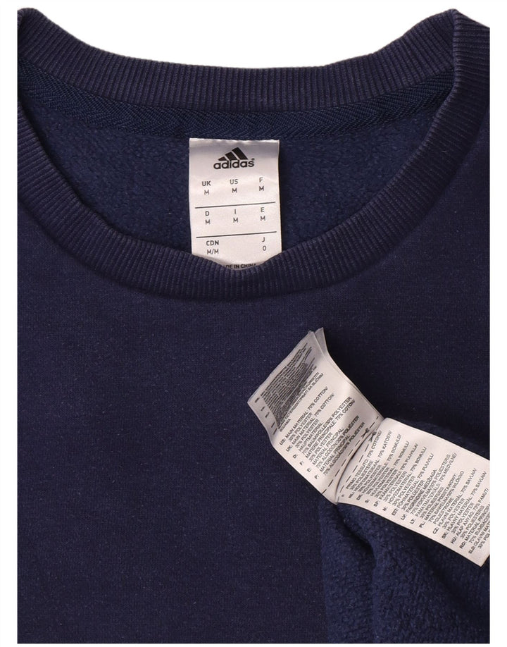 Adidas Herren Sweatshirt Pullover Medium Marineblau Baumwolle