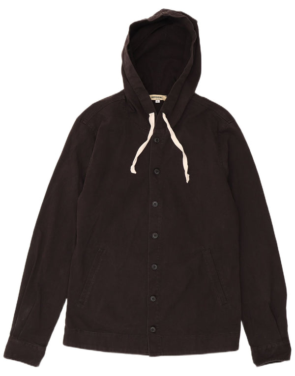 Imperial Herren Bomberjacke mit Kapuze UK 42 XL Schwarz