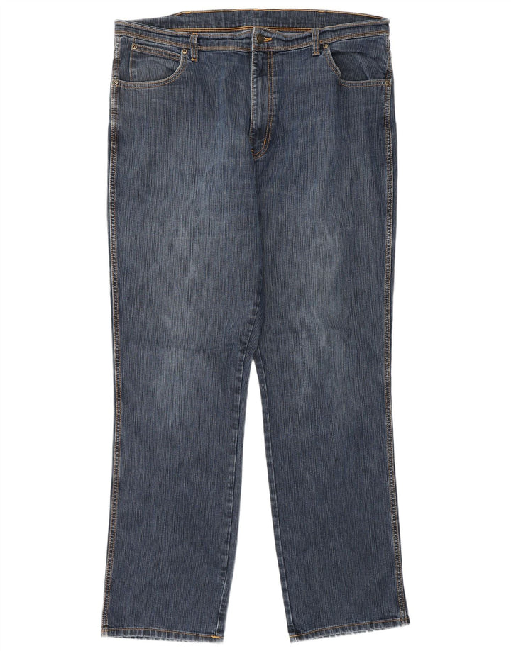 WRANGLER Herren-Jeans, reguläre Passform, gerade Passform, W40, L34, Blau, Baumwolle