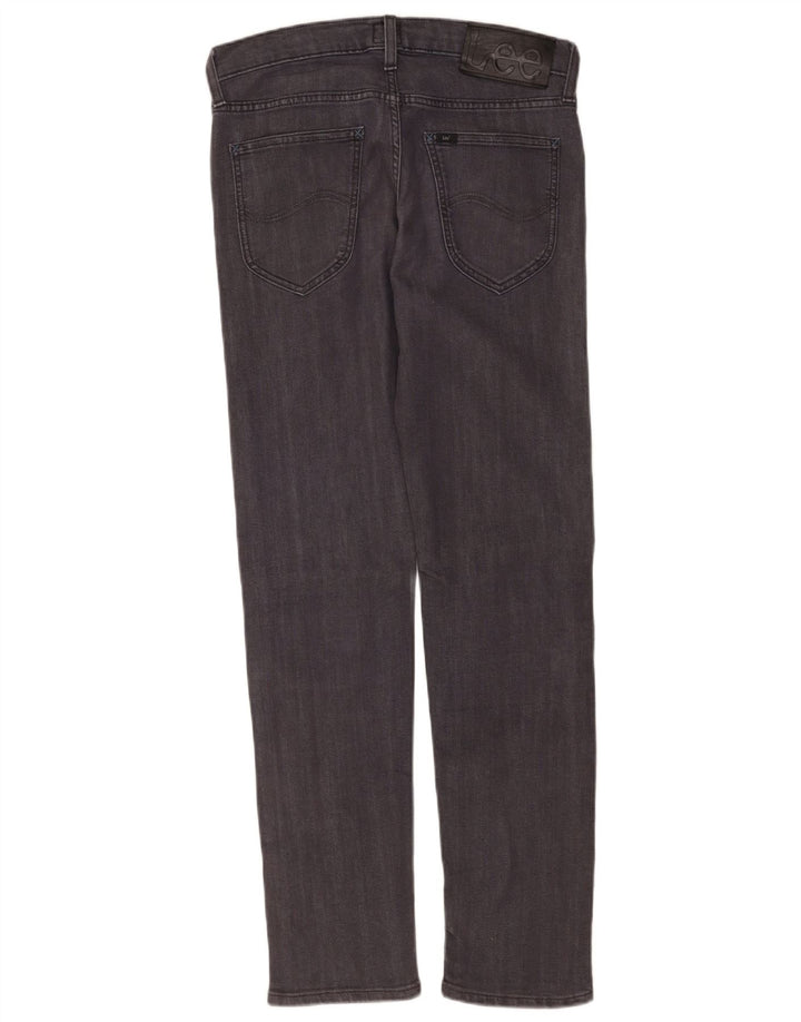 Lee Damen Daren Zip Fly Slim Jeans W30 L32 Graue Baumwolle
