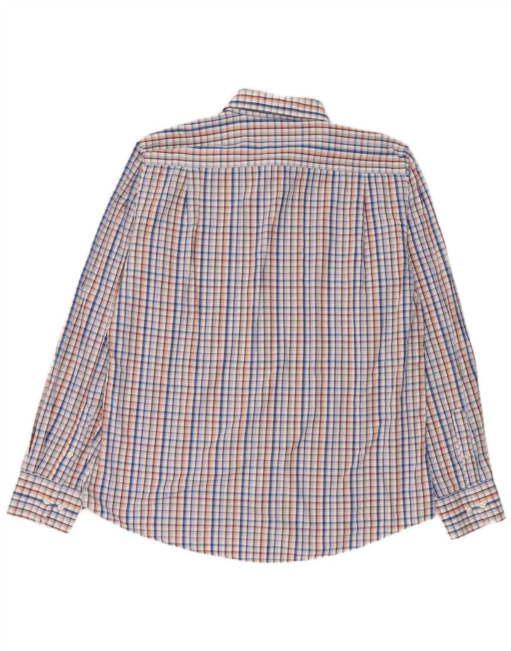 Nazareno Gabrielli Herrenhemd 2XL Mehrfarbig kariert Baumwolle