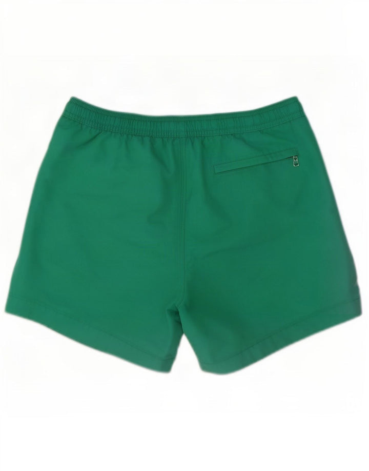 Calvin Klein Herren-Badeshorts aus mittelgrünem Polyester