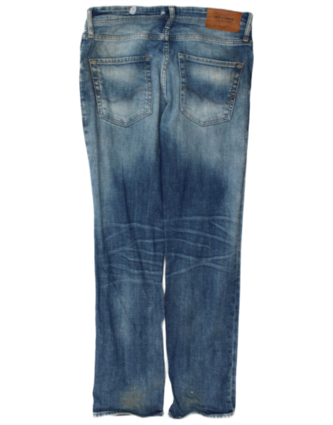 Jack & Jones Herren GLENN Slim Jeans W30 L30 Blaue Baumwolle