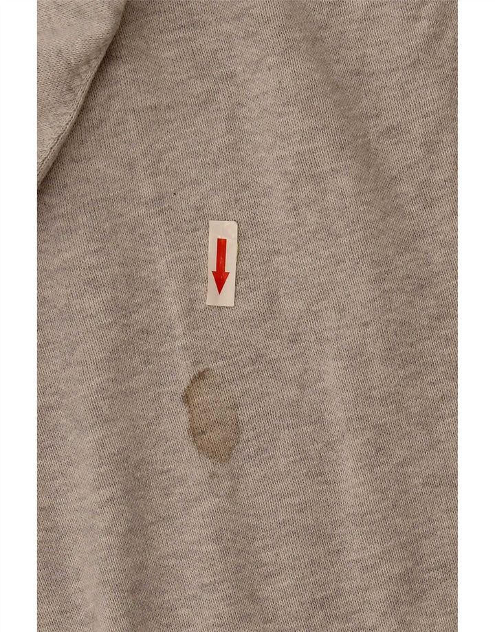 Lyle & Scott Herren Heritage Pullover mit V-Ausschnitt, Größe L, Grau, Baumwolle