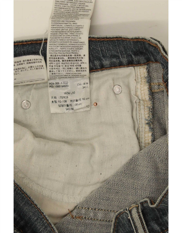 Levi's Herren Straight Jeans W36 L27 Blau