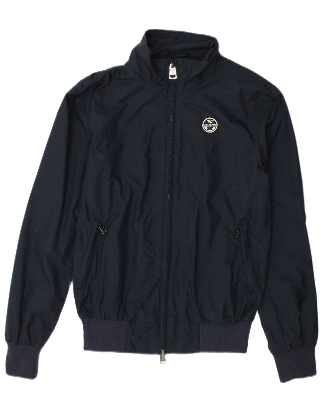 North Sails Herren Regenjacke UK 36 Small Marineblau Polyamid