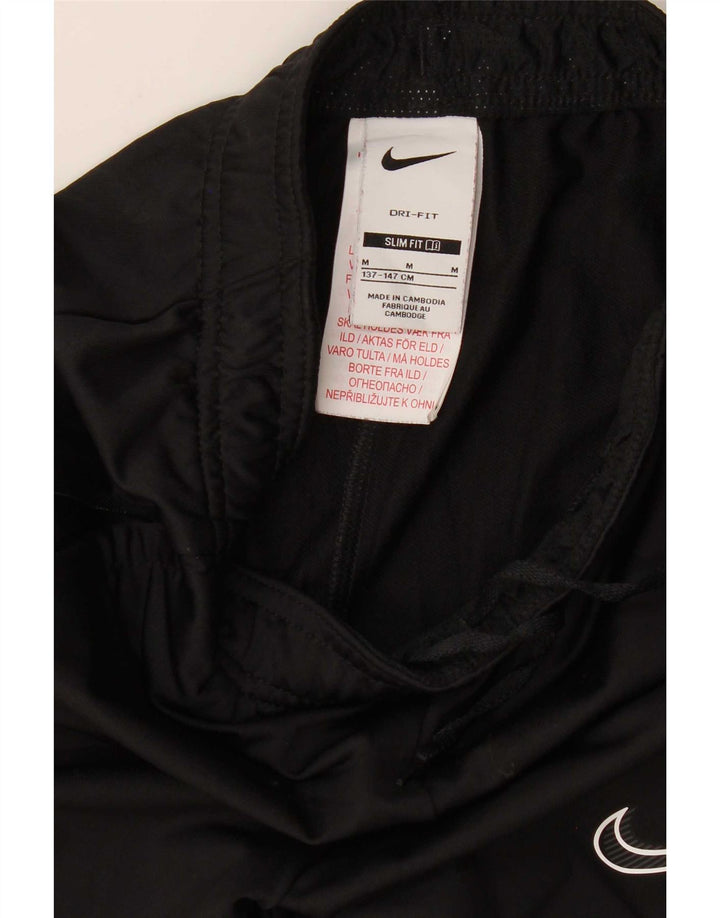 Nike Dri Fit Slim-Trainingshose für Jungen, 10–11 Jahre, mittelgroß, Schwarz