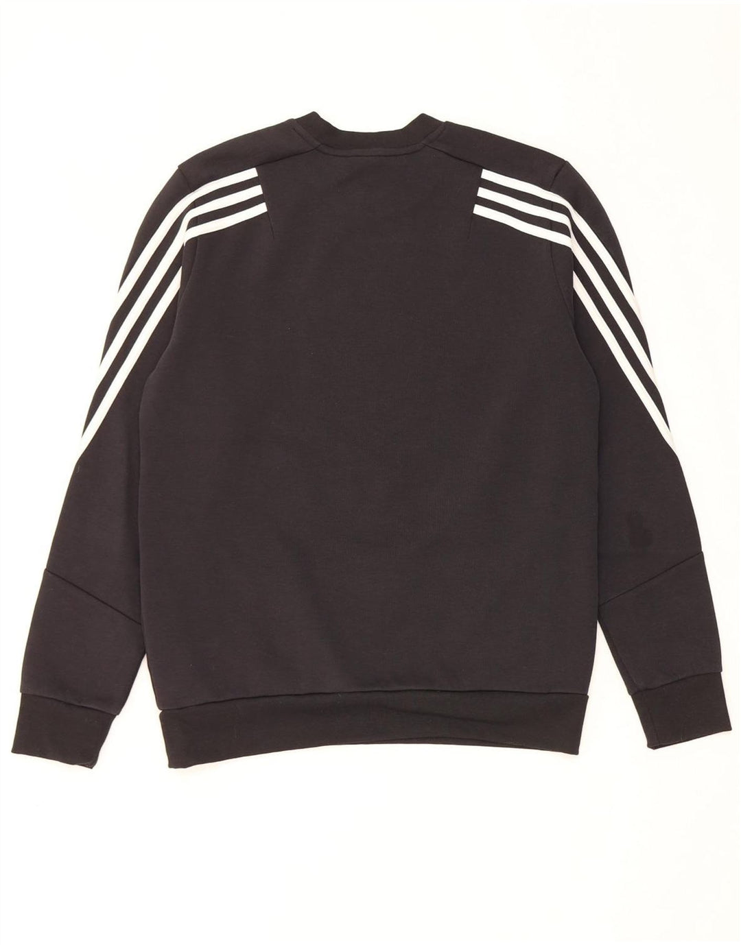 ADIDAS Jungen Sweatshirt Pullover 13-14 Jahre Schwarze Baumwolle