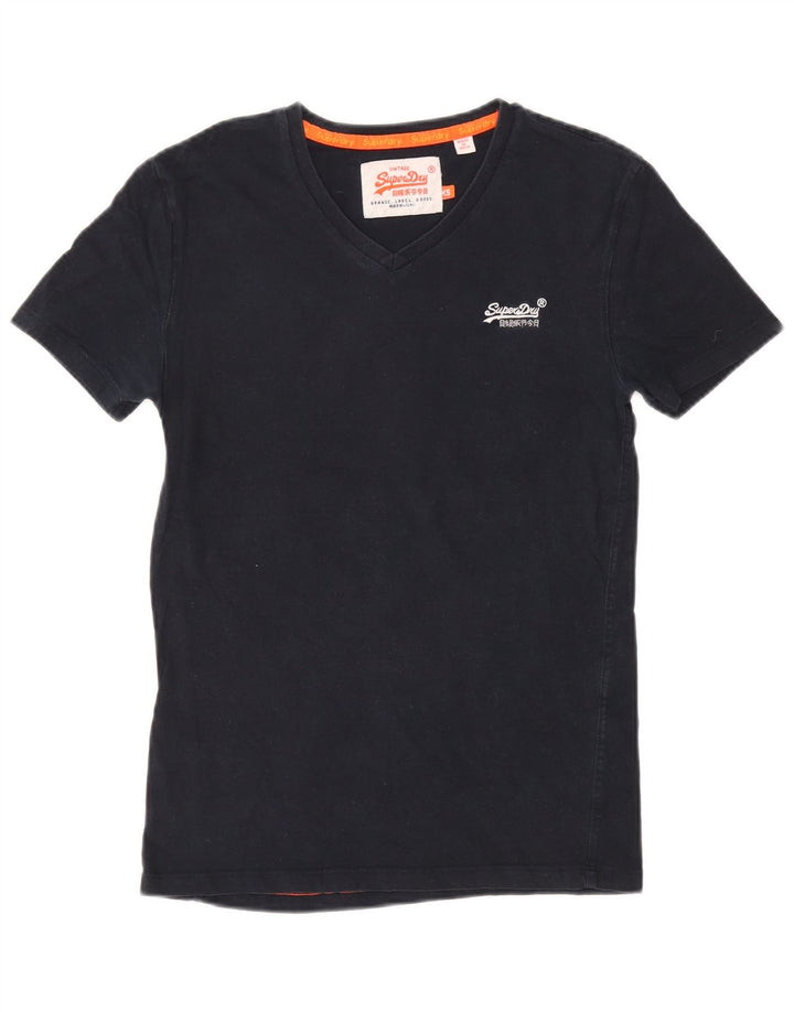 Superdry Herren T-Shirt Top XS Marineblau