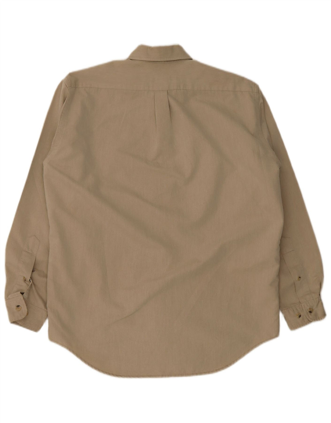 Marlboro Classics Herrenhemd aus Baumwolle in Mittelbeige