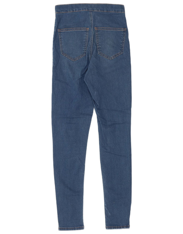 Topshop Damen Joni Skinny Jeans W26 L30 Blaue Baumwolle