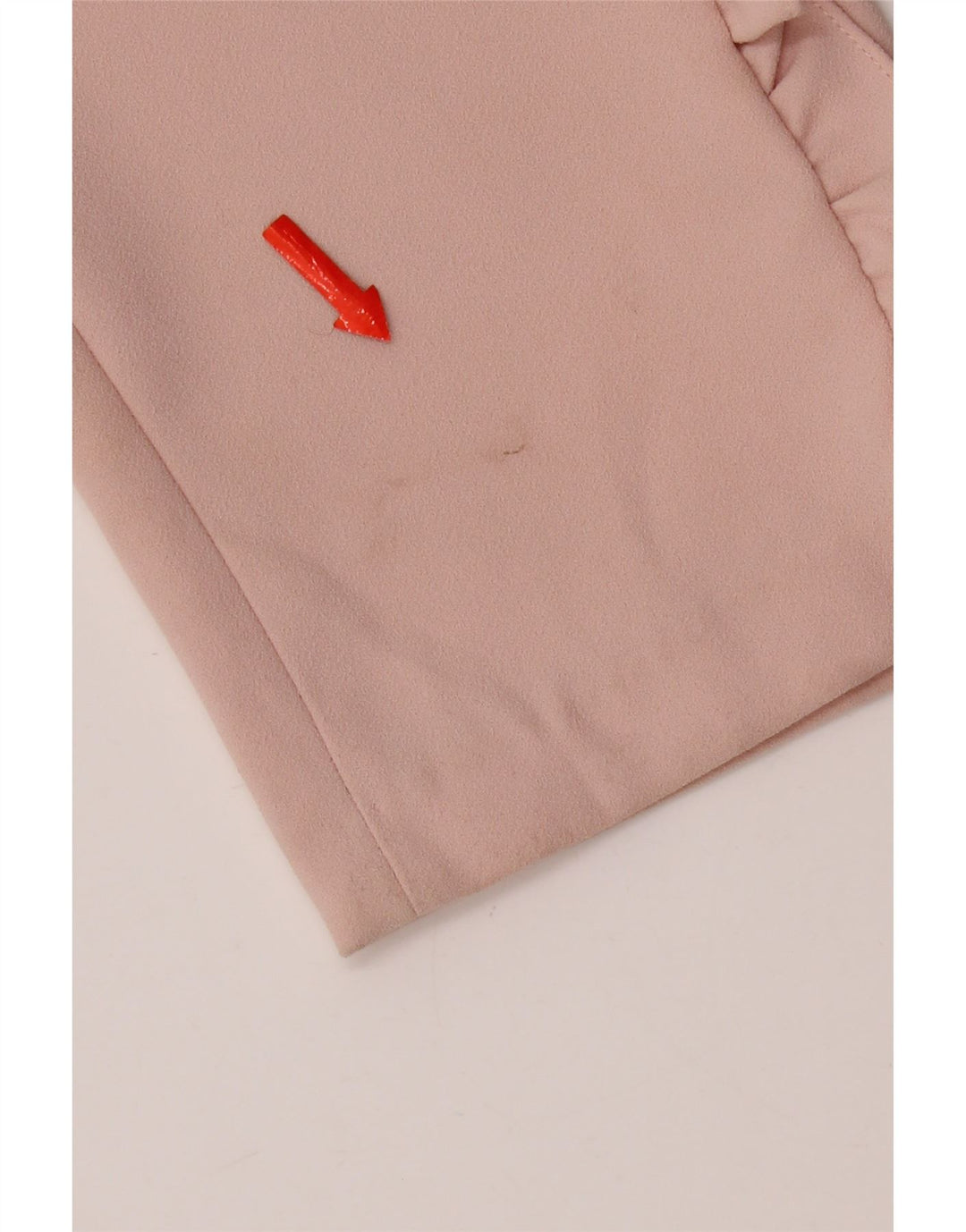 Zara Slim Chino-Hose für Damen, Größe S, W27, L26, Rosa, Polyester
