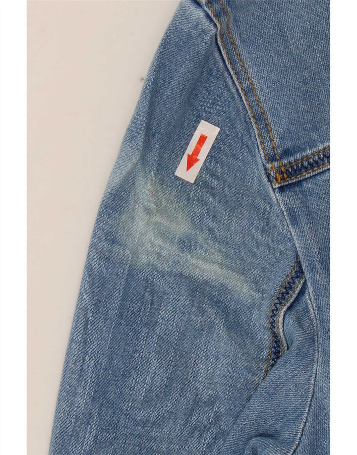 Antonette Damen Jeansjacke UK 18 XL Blaue Baumwolle
