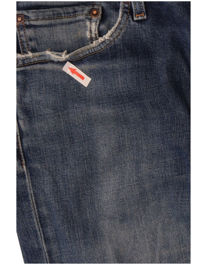Levi's Damen 511 Slim Jeans W32 L34 Blaue Baumwolle