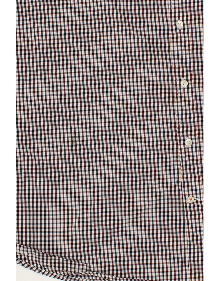 DOCKERS Mens Shirt 2XL Multicoloured Gingham Cotton Vintage Dockers and Second-Hand Dockers from Messina Hembry 