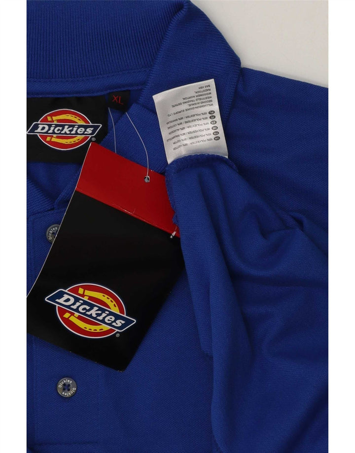 Dickies Herren Poloshirt XL Blau Polyester