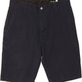 VOLCOM Mens Chino Shorts W29 Small Navy Blue Cotton Vintage Volcom and Second-Hand Volcom from Messina Hembry 