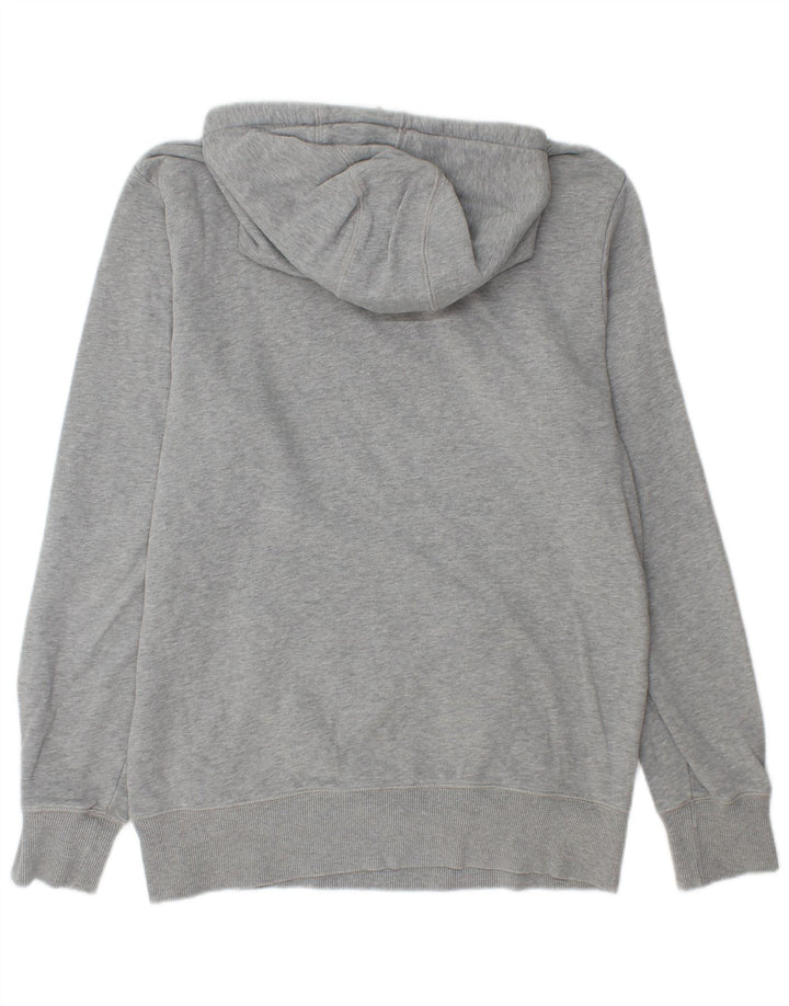 Converse Herren-Kapuzenpullover mit Grafik, mittelgrau gefleckte Baumwolle