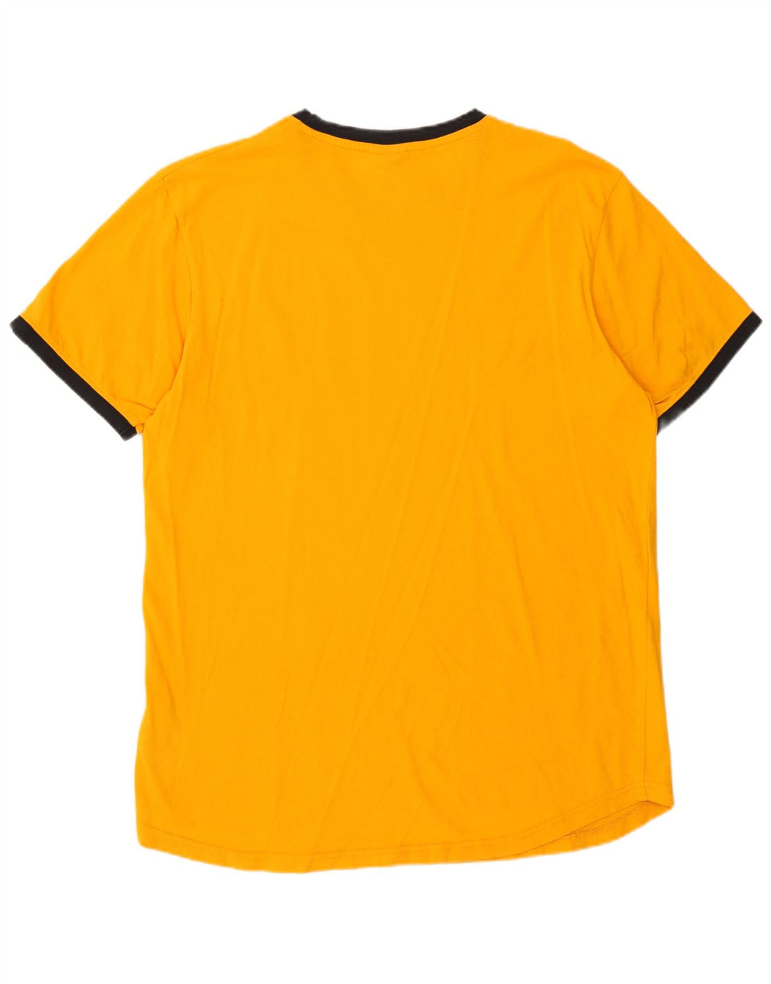 Ellesse Herren-T-Shirt mit Grafik, groß, orange, Baumwolle