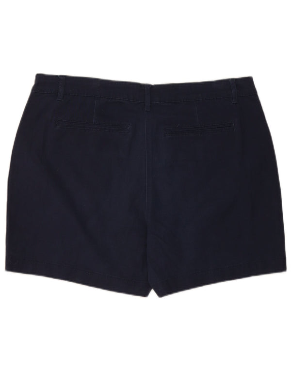 Mountain Warehouse Chino-Shorts für Damen, UK 16, Größe L, W34, Marineblau, Baumwolle