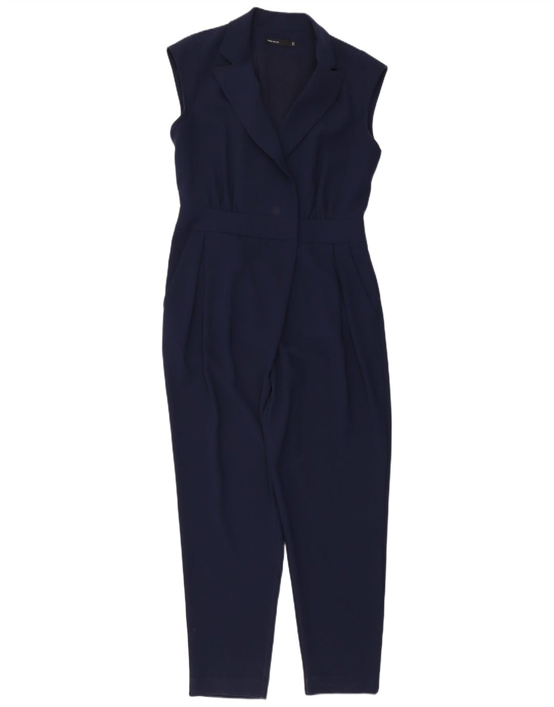 KAREN MILLEN Damen-Overall, ärmellos, UK 14, Größe L, Marineblau, Polyester