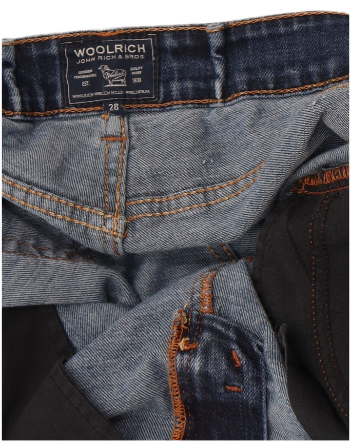 Woolrich Damen Slim Jeans W28 L28 Blau
