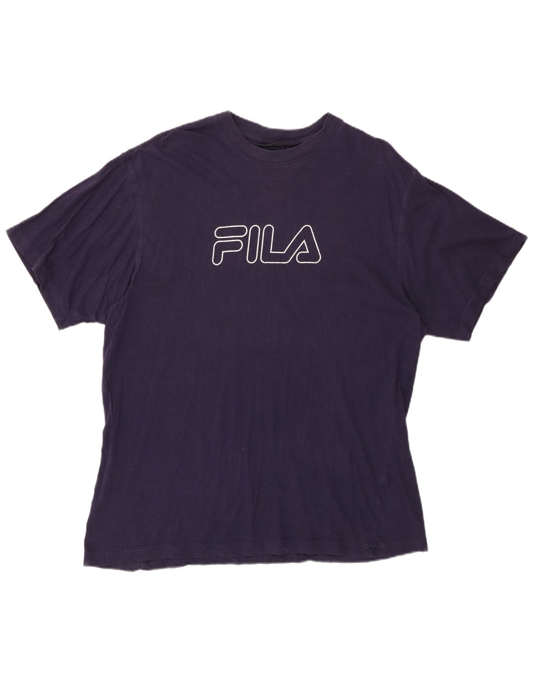 FILA Herren Grafik T-Shirt Top XL Marineblau