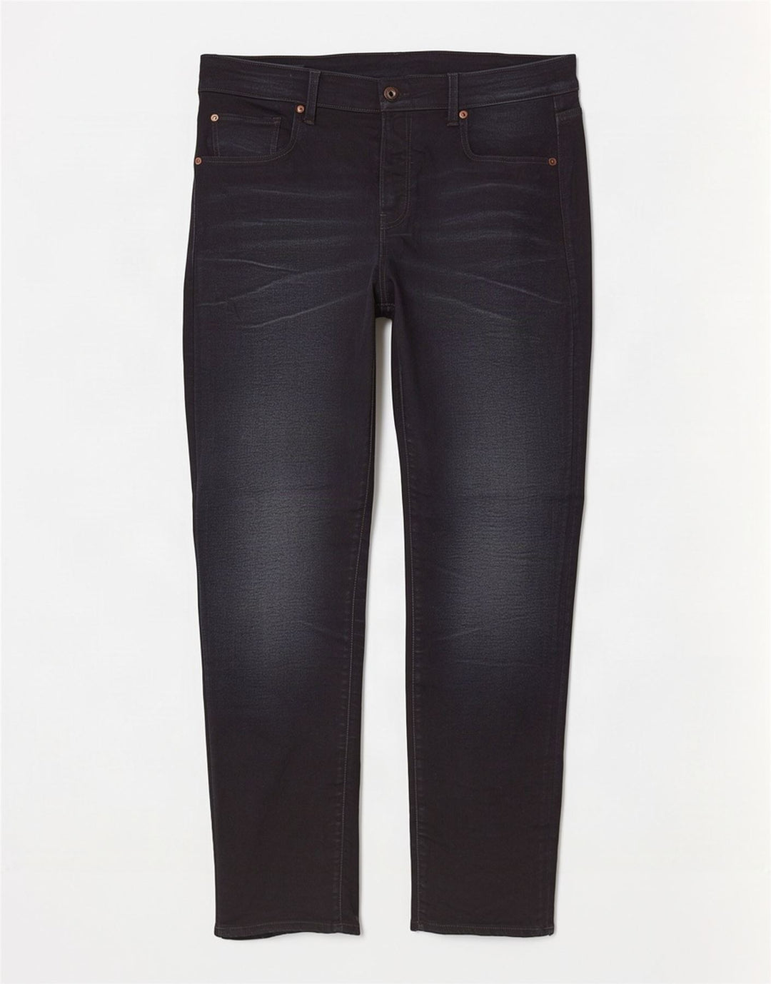 G-Star Herren 3301 Slim Jeans W36 L30 Marineblau Baumwolle