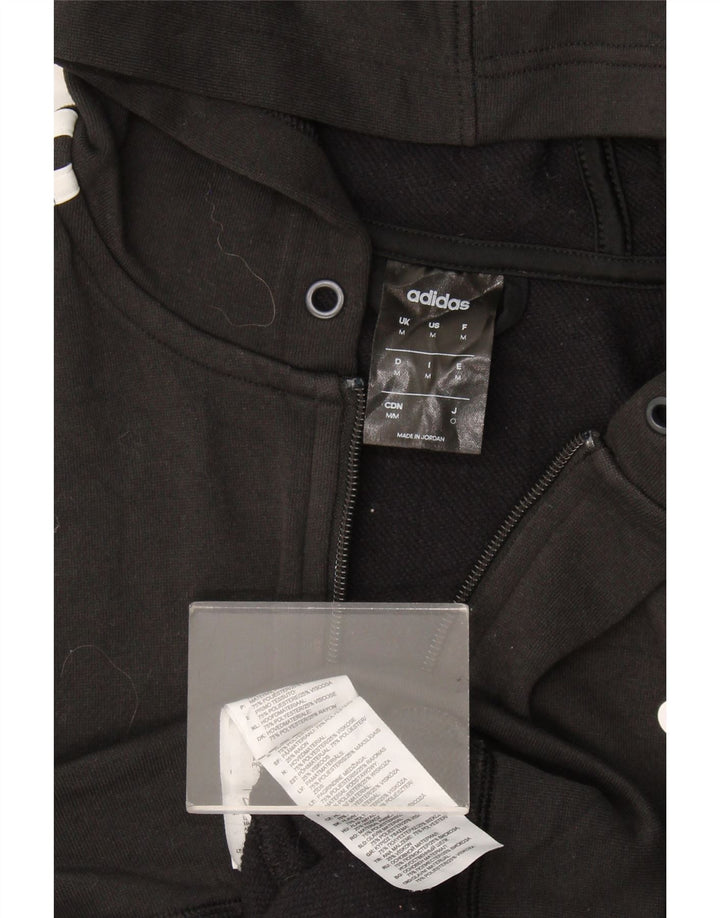 Adidas Herren Climalite Zip Hoodie Pullover Medium Schwarz Polyester