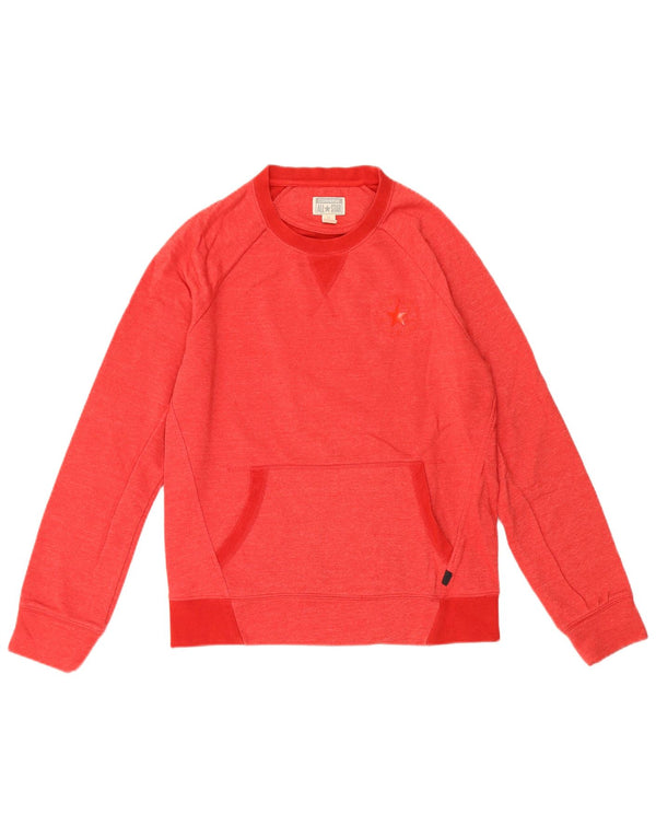 Converse Herren-Sweatshirt-Pullover, klein, rote Baumwolle