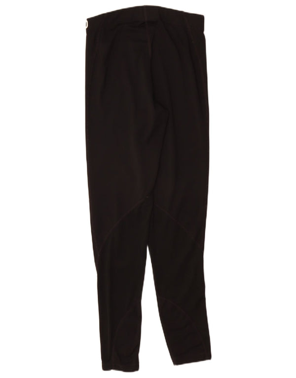 Nike Damen Dri Fit Graphic Leggings UK 10 Small Schwarz Polyester