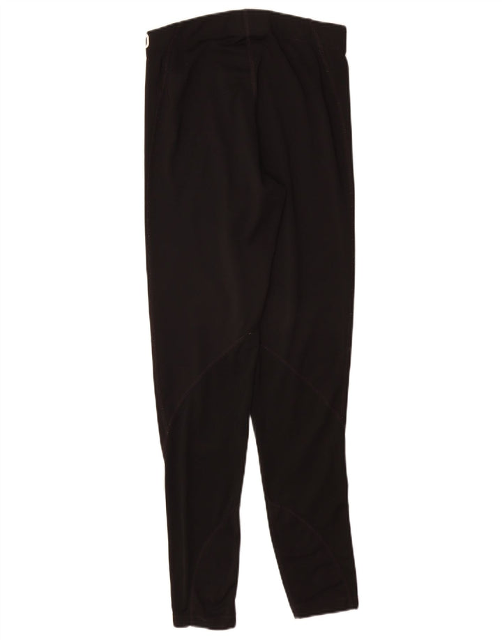 Nike Damen Dri Fit Graphic Leggings UK 10 Small Schwarz Polyester