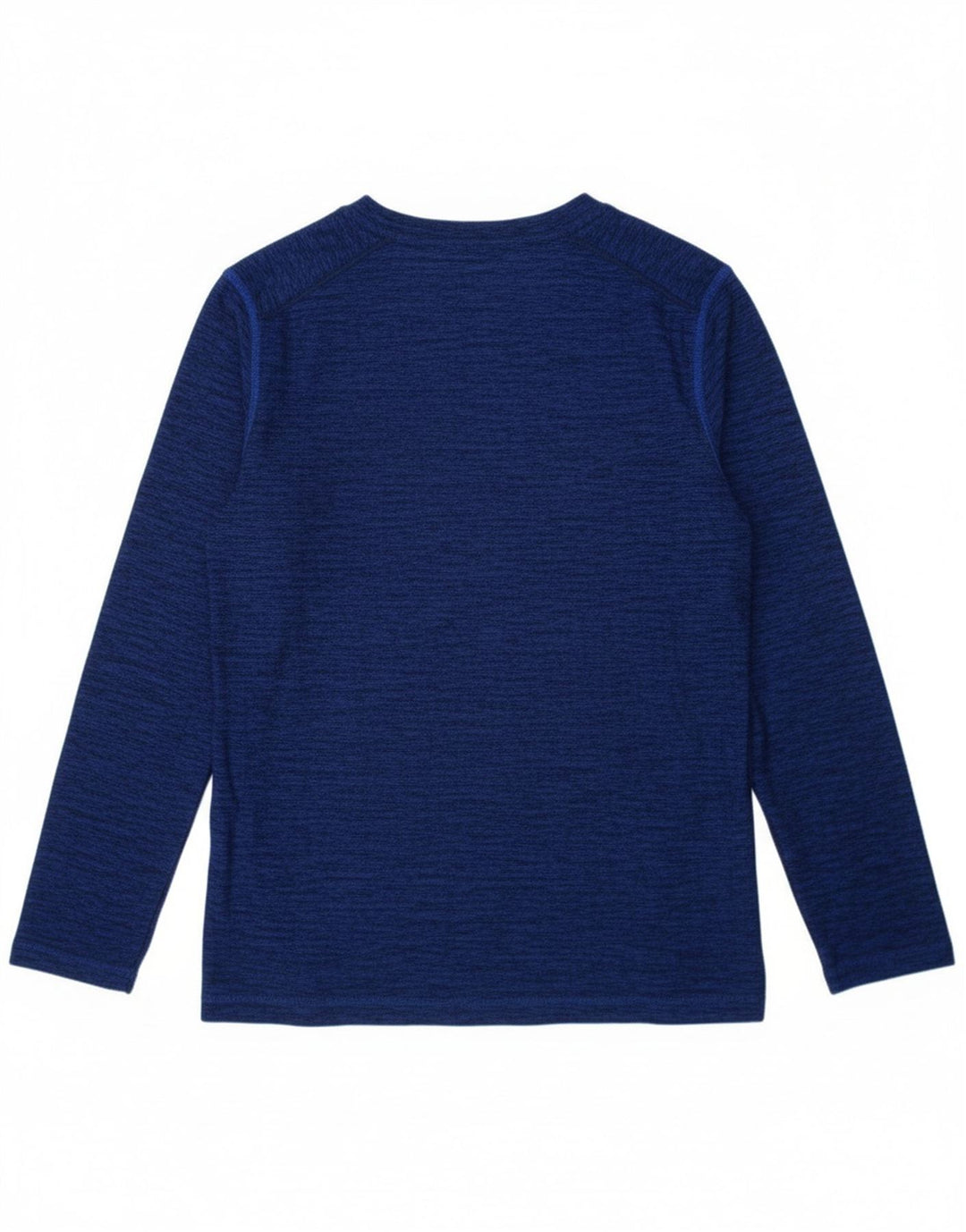 RUSSELL ATHLETIC Boys Dri-Power Top Long Sleeve 7-8 Years Medium Blue