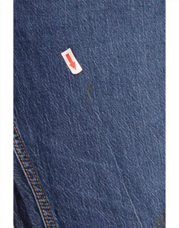 Levi's Herren 505 Straight Jeans W40 L22 Blaue Baumwolle