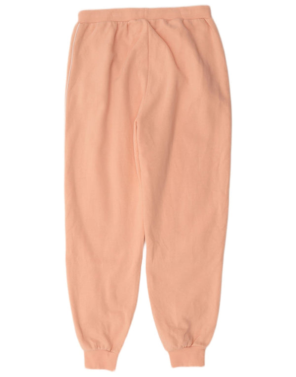 Ellesse Womens Trainingshose Jogger UK 14 Mittelrosa Baumwolle