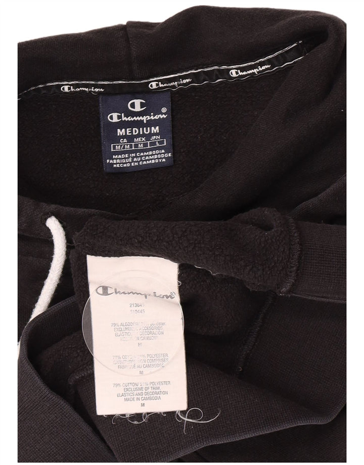 Champion Herren-Kapuzenpullover mit Grafik, mittelschwarz, Baumwolle