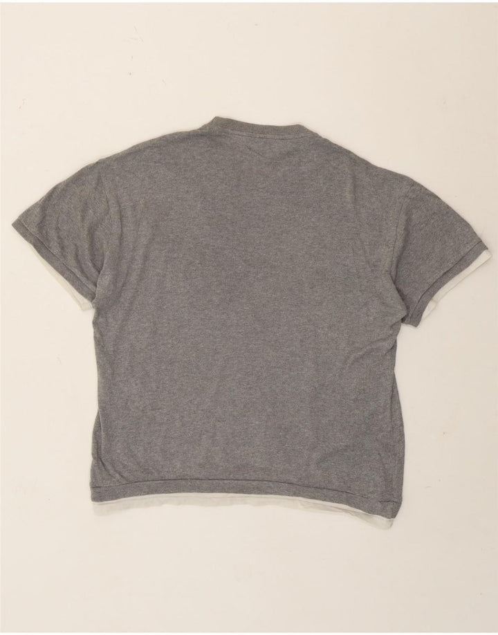 Zara Herren T-Shirt Top Small Grau