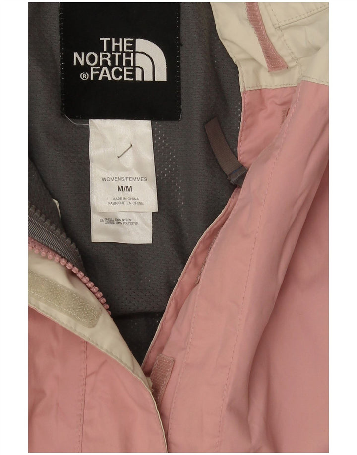 The North Face Damen-Regenjacke UK 12 Mittelrosa Colourblock-Nylon