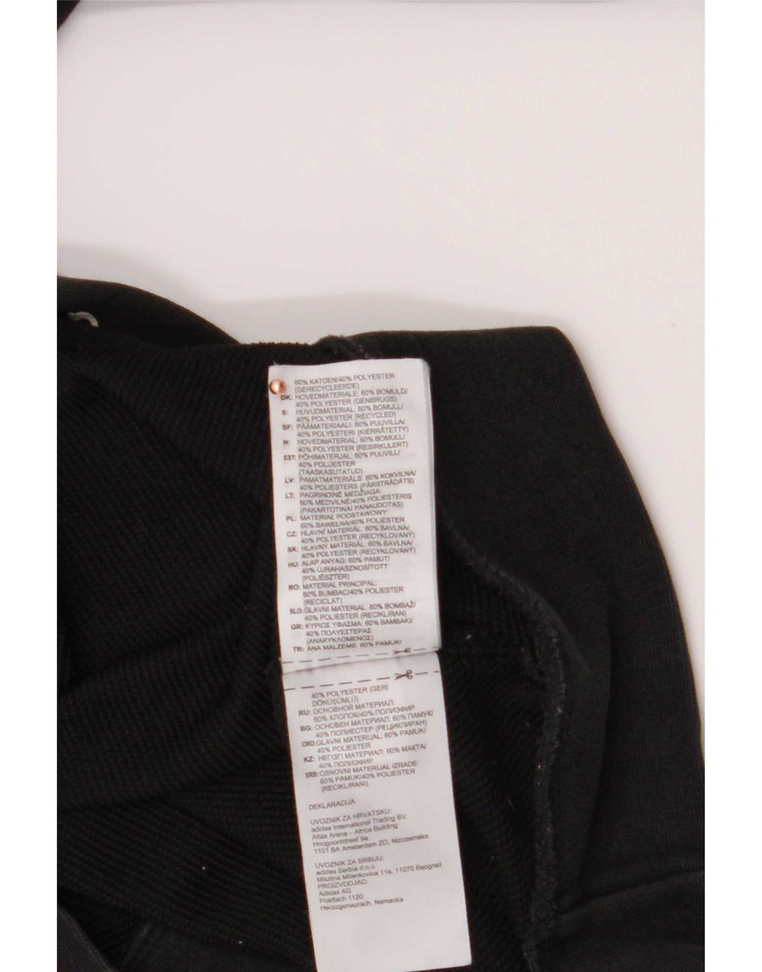 Adidas Herren Grafik-Sweatshirt-Pullover, mittelschwarz, Baumwolle