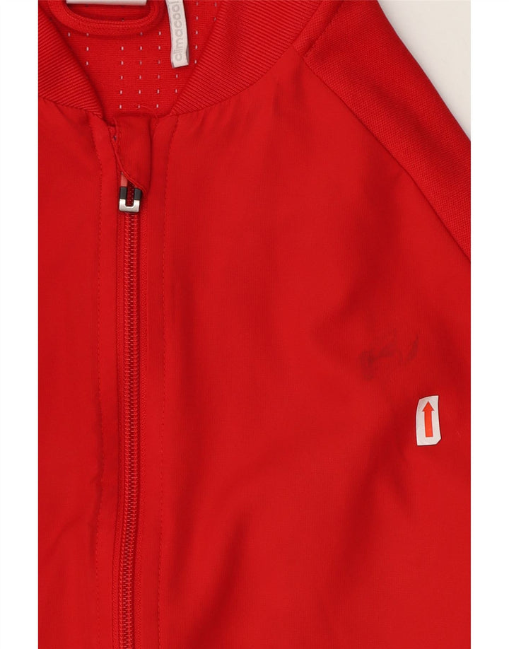 Adidas Herren Climacool Trainingsanzug Top Jacke Small Rot Polyester