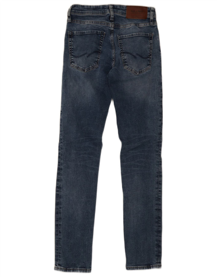 Jack & Jones Herren GLENN Slim Jeans W27 L32 Blaue Baumwolle