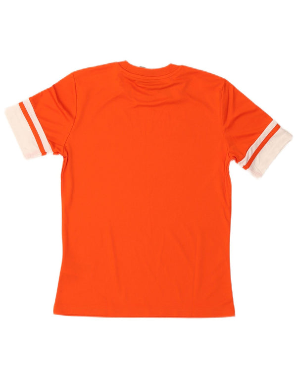 ADIDAS Jungen Aeroready Graphic T-Shirt Top 11–12 Jahre Orange Farbblock