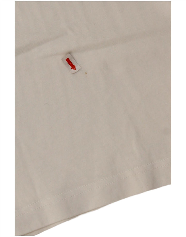 Nike Herren-T-Shirt mit Grafik, XL, Weiß, Farbblock