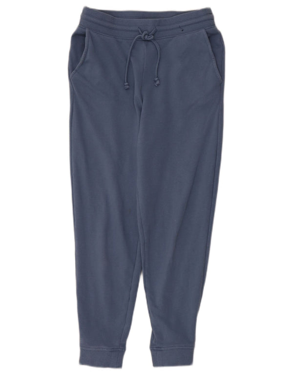 Marks & Spencer Damen-Trainingshose, Jogginghose, Gr. 10, Größe S, Blau, Baumwolle