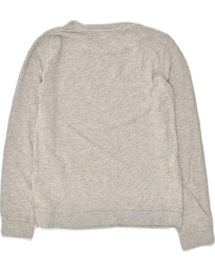 GUESS Girls Graphic Sweatshirt Jumper 13-14 Years Grey Cotton | Vintage Guess | Thrift | Second-Hand Guess | Used Clothing | Messina Hembry 