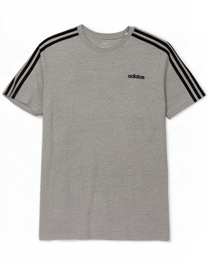 Adidas T-Shirt für Jungen, 15–16 Jahre, graue Baumwolle