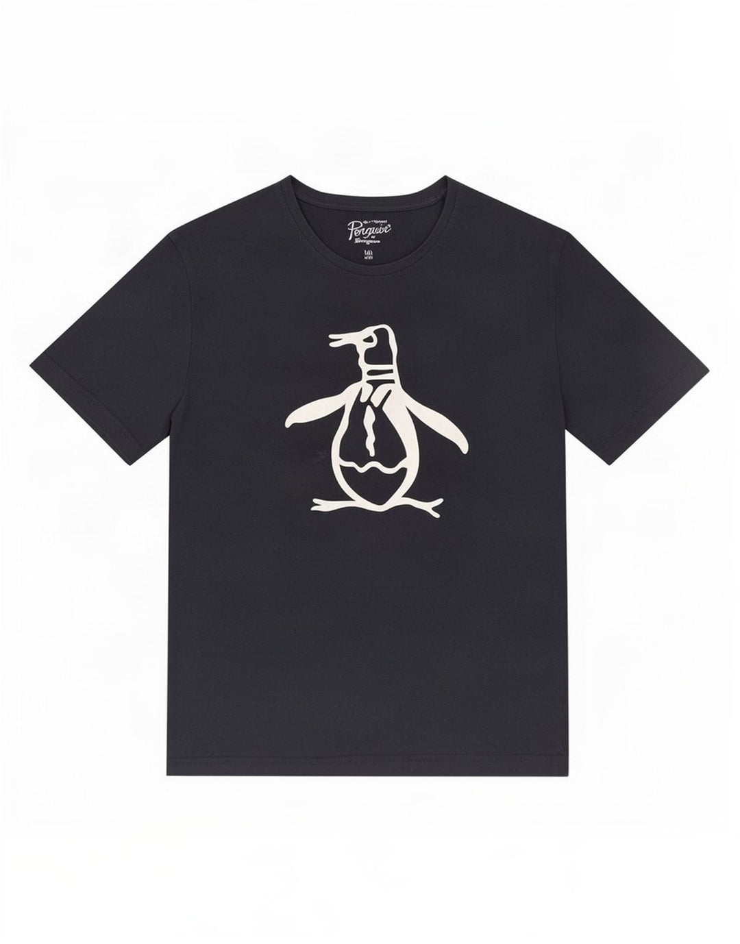 Penguin Herren-T-Shirt mit Grafik, groß, marineblau, Baumwolle